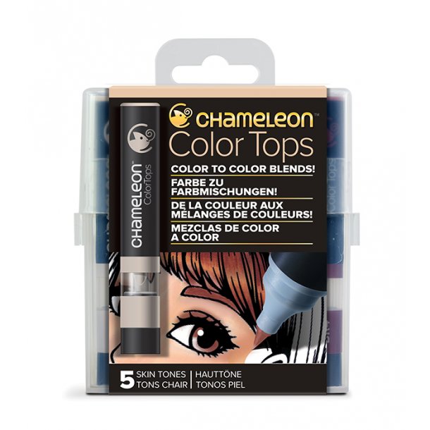 Chameleon 5-Pen Color Tops Skin Set